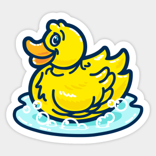 Rubber Duckie Sticker